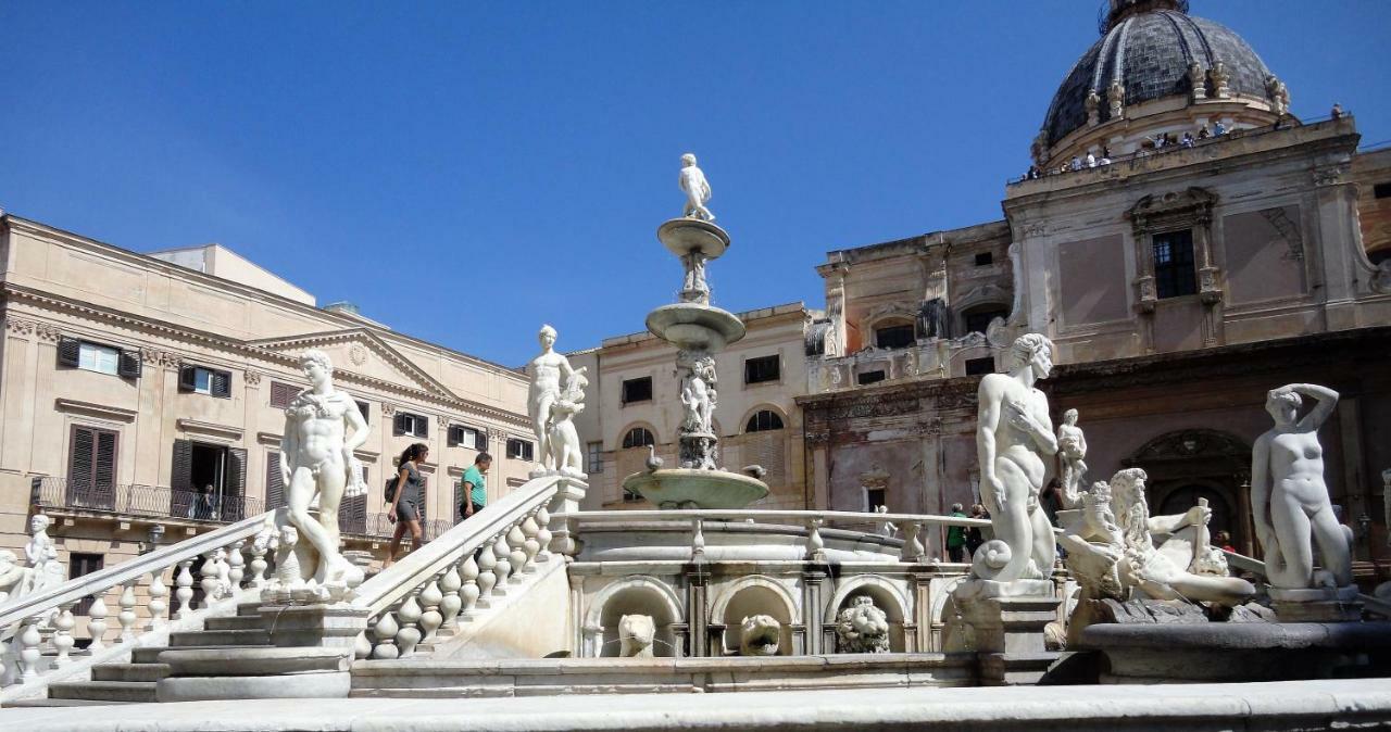 Casa Albergheria Palermo Bagian luar foto